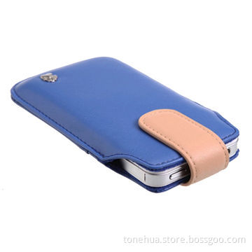 Royal cat flip leather for iPhone 4/4S, various colors are available OEM and ODM orders are welcome